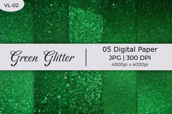 Download Green Glitter Paper Backgrounds - Backgrounds Collection