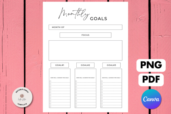 Download Monthly Goal Planner Printable - Goal planner printable Collection
