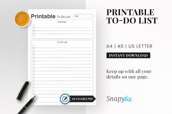Download To Do List Printable Planner Pdf - Printable planner pdf Collection