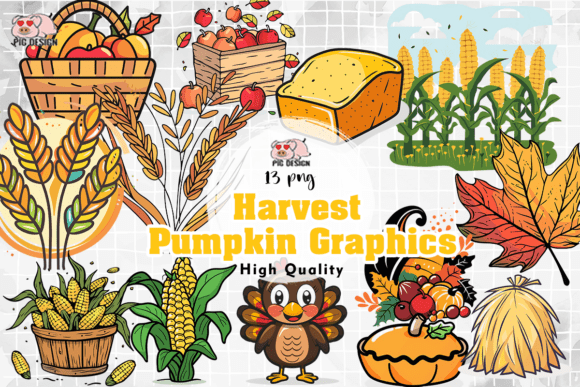 Download Harvest Pumpkin Graphics PNG - Premium Resources